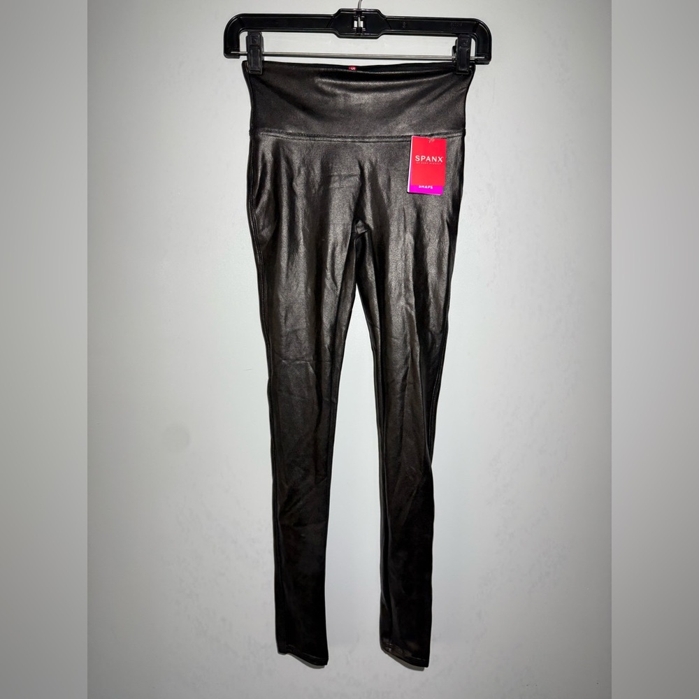 SPANX Shiny Black Women's Leggings